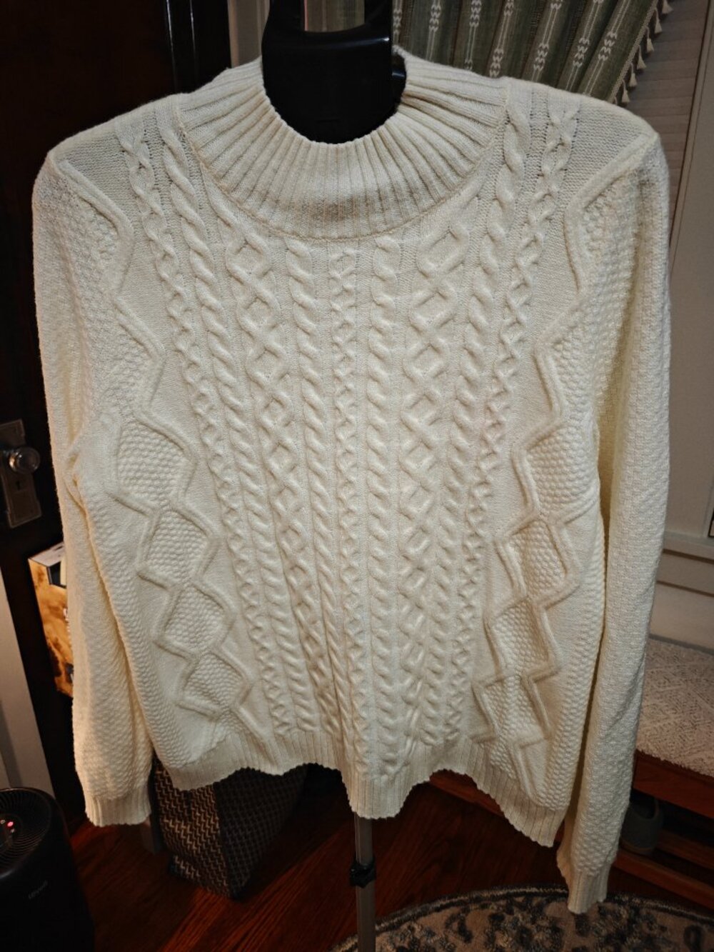 J. Jill Cable Knit Sweater
